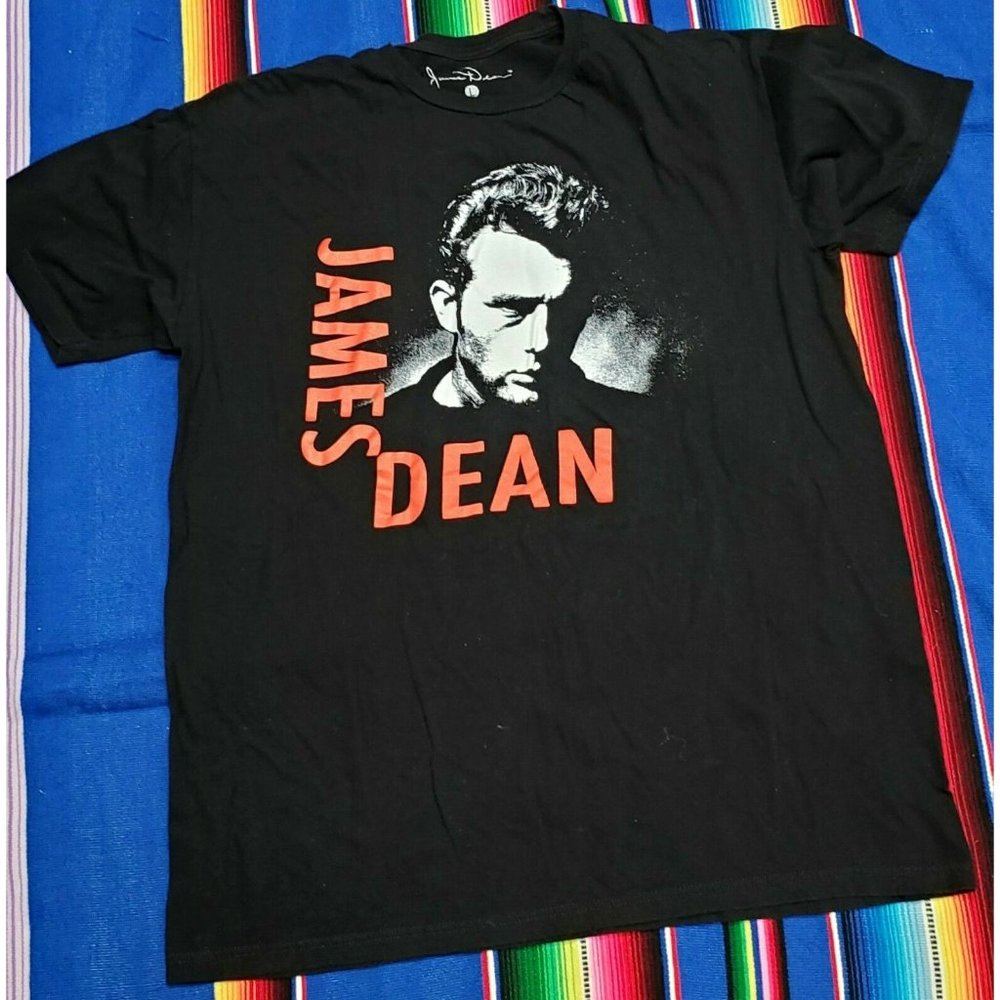 JAMES DEAN (2010) Official Men's Vintage Washed Retro T-Shirt Size Large L
